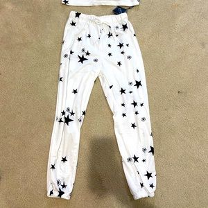 Joggers and crop top set